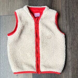 Hanna Andersson 2T Faux Shearling Vest - PLAY condition